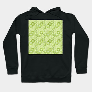 Citrus pattern in lime green Hoodie